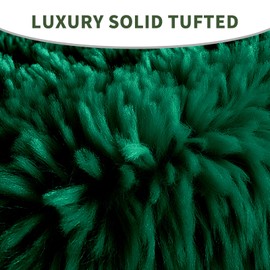 Baahrnom Luxury Soft Microfiber Toilet Lid Cover Machine Washable Solid Toilet Seat Cover 17.5" x 15" Adjustable Rubber Backing Fits Most 16-17.5" L x 14-16" W Round Oblong and Elongated Toilet Seat