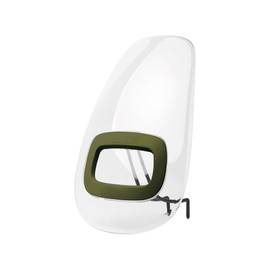 BOBIKE 8015500008 ONE+ Windscreen Compatible with Your Bobike Bicycle Child Front Seat One Mini for Bicycles in Green Olive