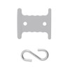 wamovo Awning S-Hooks Set of 6 Suitable for 5/6 mm