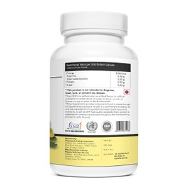 Briyosis Evening Primrose Oil - 60 Liquid Filled Capsules- 1000 mg Softgel