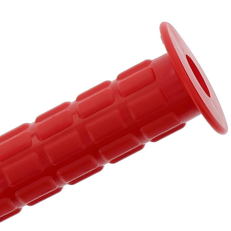 Handlebar rubber set, waffle pattern, rubber grip (sleeve) for firm