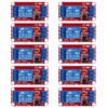 GTIWUNG 10 pieces 1 channel 24 V relay module, relay