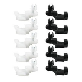 SCUARI 5 Sets Door Lock Rod Clip,Automotive Clips,Car Accessories Door Handle Lock Rod Clips,Door Handle Lock Lever Hood Latch Lock Push Clip Kit,Door Handle Clip,Door Latch Rod Clips for Truck SUV