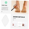 OHPHCALL Foot Care File Tool Glass Foot File for Callus