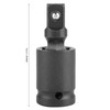Impact universal joint socket wrench, high hardness, universal pneumatic joint,