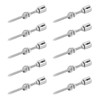 10Pcs Cross Cable Clamps 316 Stainless Steel Corrosion Resistant Cross