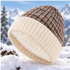 Unisex Winter Knit Beanie for Men & Women – Warm