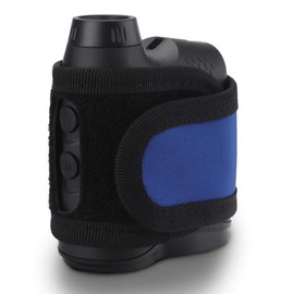 Golf Laser Rangefinder Strap, Rangefinder Storage, Measuring Instrument Holder, Measuring Instrument Storage, Velcro Closure, Strong Magnet, Convenient to Carry, Lightweight, Blue