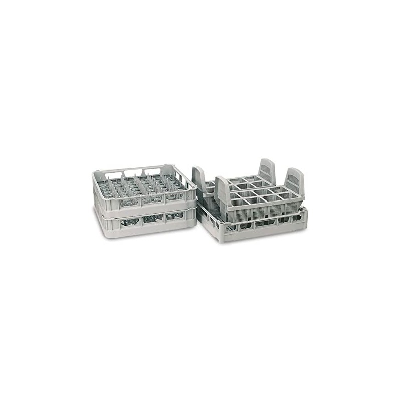 Commercial Dishwasher Cutlery Holder - Cutlery Basket 8 Compartment with