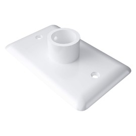 HEATGENE 2401 Wall Plates Gloss White - Compatible with HEATGENE Towel Warmers(Model: HG-R64135, HG-R64136, HG-R64137 Series, and HG-R6441 Series and HG-R64170 Series)