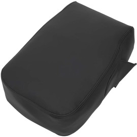 Center Console Lid Armrest Cover Leather Replacement Kit Fit For Silverado For Tahoe For Sierra 2007-2013, Armrest Cover Repair Kit Skin - Black