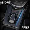 Lypumso Gloss Black Vinyl Wrap for Chrome Delete, 4 Inch