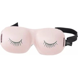 Bucky 버키 울트라라이트 편안한 여행 및 수면 마스크 딸기 속눈썹 원 사이즈 [Black Eyelash] Bucky Ultralight Comfortable Travel and Sleep Mask Strawberry Eyelash One Size [Black Eyelash]
