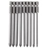 Mesee 9 Pieces Long Phillips Screwdriver Bit Set 1/4 Inch