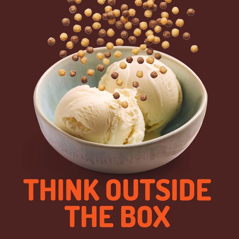 Reese's Puffs Minis Breakfast Cereal, Chocolate Peanut Butter Cereal, Family