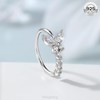 Melighting 20G Butterfly Nose Hoop Ring 925 Sterling Silver Nose