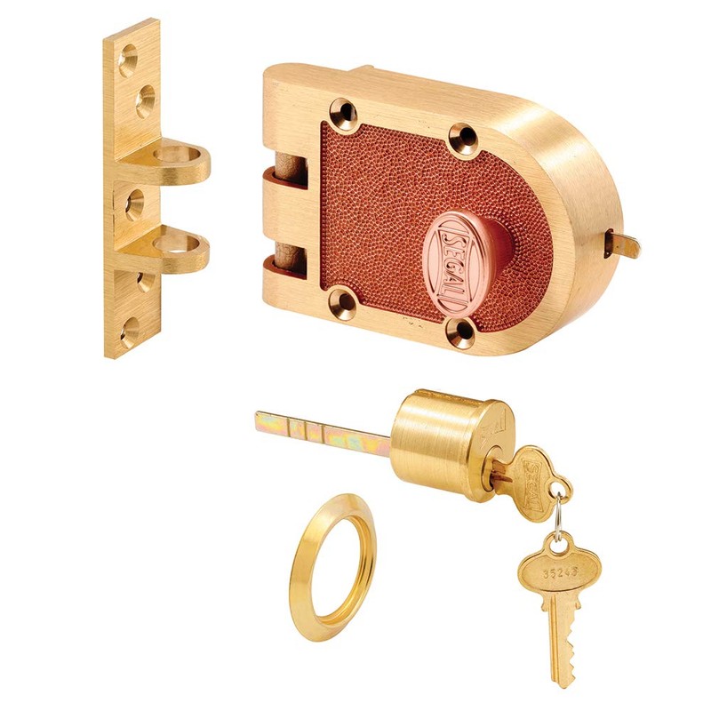 Segal SE 15326 Bronze Deadlock with Single Cylinder and Flat