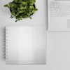 jojofuny Fundas Protectoras para Libros 48k Impermeables Pvc Transparentes 2