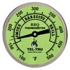 Tel-Tru BQ300 Barbecue Thermometer, 3 inch Glow dial with Zones,