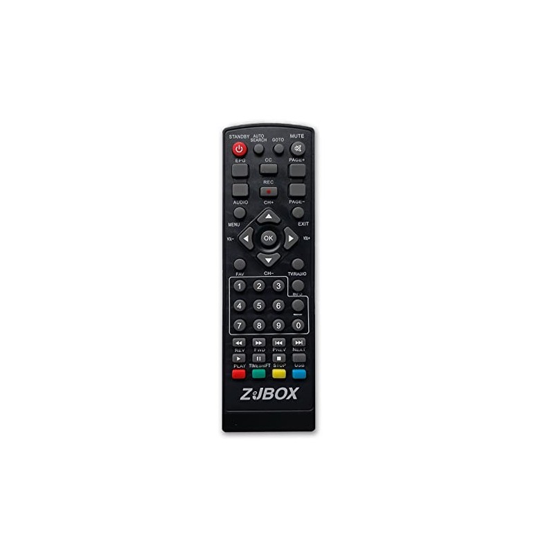 ZJBOX Control remoto adaptado a la caja convertidora de TV