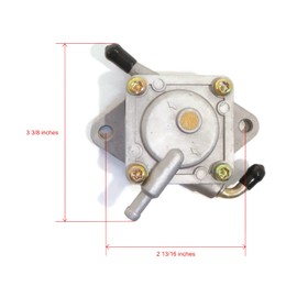 The ROP Shop | Fuel Pump for 1996 Club Car Golf Cart 1014523, FE290, FE350, DS, Kawasaki Engine
