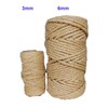 164 Feet Long Jute Twine String 1/8 in(3mm) Natural Brown