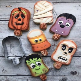 LILIAO Popsicle Cookie Cutter - 2.4 x 4.2 inches - Stainless Steel