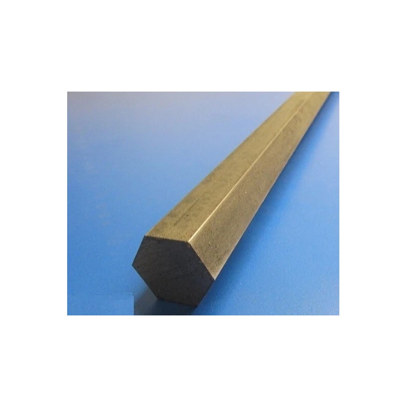 Basic 4140 Alloy Steel Hex Rod 1 1/8" Hex x