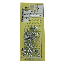 WAKAI Concrete Pins for Lightweight Items, Pack of 10, 1.0 inches (25 mm)
