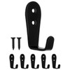 FUXXER® 5 Classic Coat Hooks Clothes Hooks Furniture Hooks Kitchen