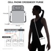 CHALA Plant Life Collection Cell Phone Crossbody Purse-Women PU Leather/Canvas