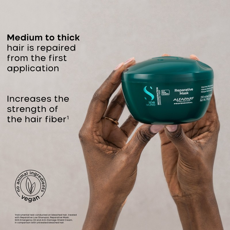 Alfaparf Milano Semi Di Lino Reconstruction Reparative Mask 200ml