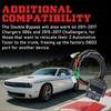 Z Automotive Double Bypass fits 2015 2022 Charger Challenger Chrysler