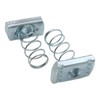 Strut Channel Nuts, 3/8"-16 Spring Channel Nut with Zinc Electroplate