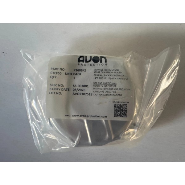 AVON PROTECTION One (1) Gas Mask Filter CTCF50 - 72606/2