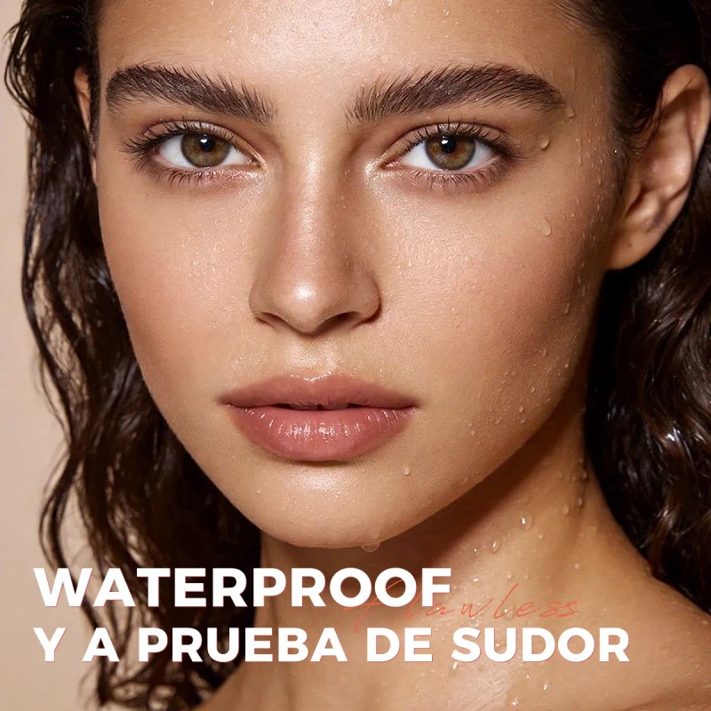 Abcify Base De Maquillaje Polvo Compacto Fijador Matte 24h
