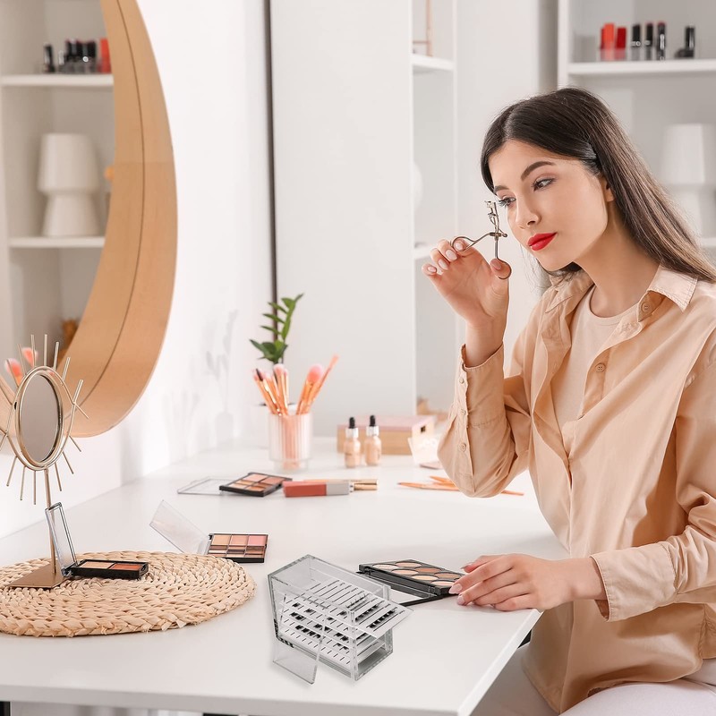 OLACHIKKO Lash Organizers and Storage, Small 5-Layer Lash Trays for