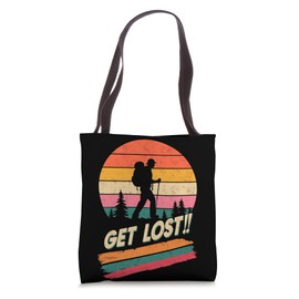 Get Lost Nature Adventure Outdoor Tote Bag