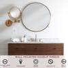 RECKODOR Hardwired Bathroom Wall Mounted Makeup Mirror with Lights and