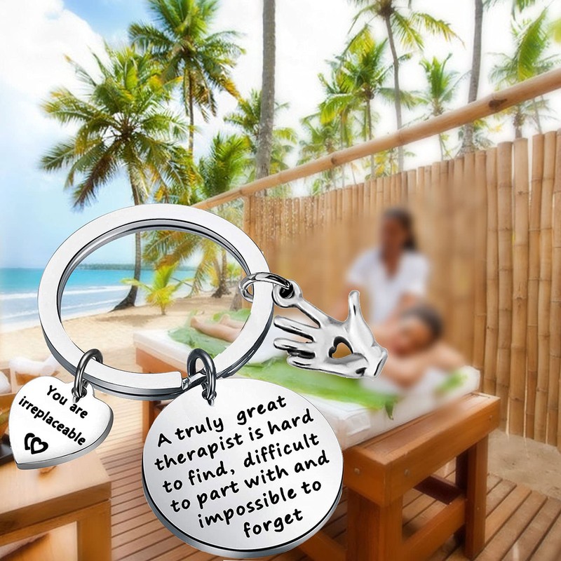 AKTAP Massage Therapy Gift Keychain Massage Therapist Appreciation Gifts With