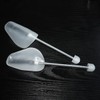 Enwye 4 Pcs Plastic Shoe Trees for Men,Adjustable Spiral Spring