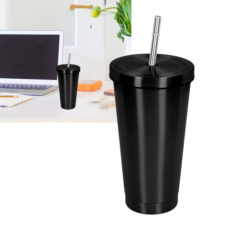 Stainless Steel Water Cup Beach Travel Portable Water Bottle with