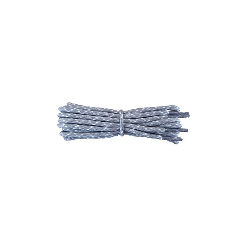 Fabmania Walking laces in grey with white flecks 120 cm