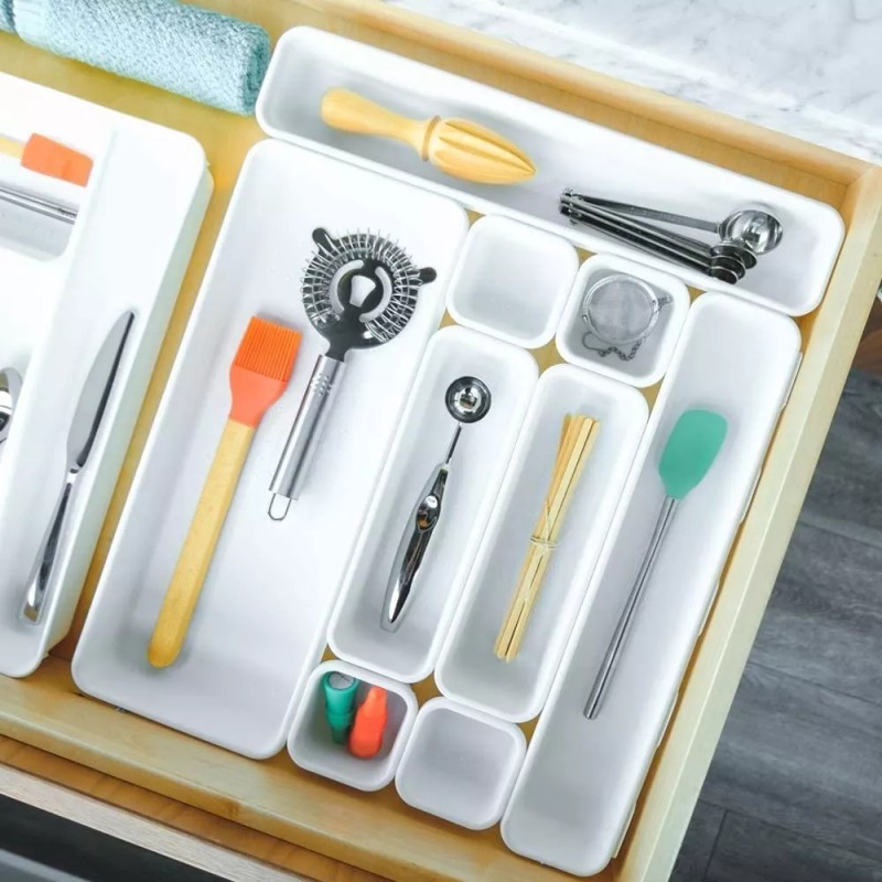 Smartmade Set 9 Organizador Escritorio Cajon Oficina Cocina Cosmeticos