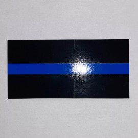 Gill Thin Blue Line Decal - Bumper Sticker or Window Decal