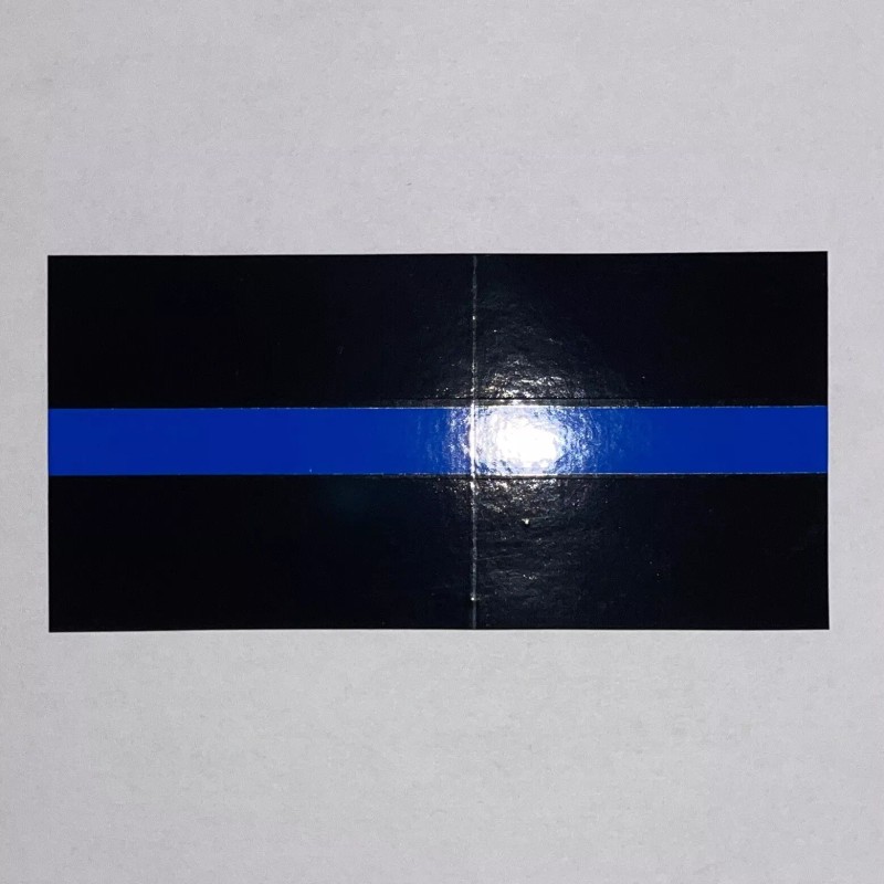 Gill Thin Blue Line Decal - Bumper Sticker or Window