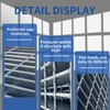 Outdoor Galvanized Steel Drain Grate,23.6x23.6 Heavy Duty Drain Cover,B125 Class