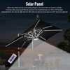 Outdoor Solar Umbrella Lights IP65 Waterproof Timed Function Brightness Adjustable