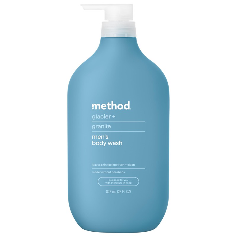 Method Men Body Wash, Glacier + Granite, Paraben and Phthalate