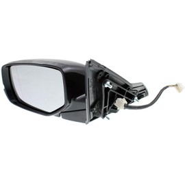 Kool Vue Driver Side Power Heated Mirror for Honda Accord 2013-2017 With Signal Light Paintable Sedan, For Models Without Camera